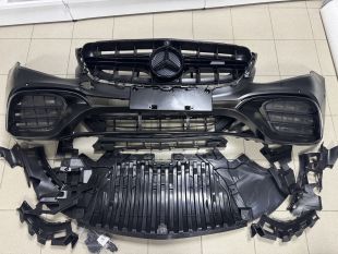 Бампер передний на Mercedes E class W213 AMG 63